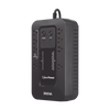 UPS de 350 VA/255 W, Topología Standby con Modo Ahorrador ECO, Entrada 120 Vca NEMA 5-15P, Con 8 Tomas NEMA 5-15R
