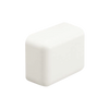 Tapa Final, para uso con canaleta LD5, material ABS, Color Blanco Mate