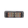 Luz Perimetral, 12 LED Ultra Brillantes, Color Ámbar / Claro