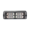 Luz Perimetral, 12 LED Ultra Brillantes, Color Rojo / Azul