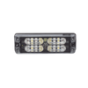 Luz Perimetral, 12 LED Ultra Brillantes, Color Rojo / Claro