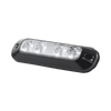 Luz perimetral, 4 LEDs Ultra Brillantes, color Rojo / Azul
