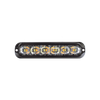 Luz perimetral , 12 LED Ultra Brillantes, Dual Color Ambar / Claro