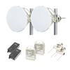 Enlace a la velocidad de la fibra, 70/80 Ghz Banda libre / Sin Interferencia / Capacidad inicial 1 Gbps (Requiere licencia para desbloquear 2 Gbps)