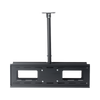 Montaje de Techo Universal Doble para Monitores de 32 a 65 / Soporta hasta 60 kg x pantalla / Vesa 600 x 400/ Acero / Montaje Telescopico de 50 cm hasta 90 cm