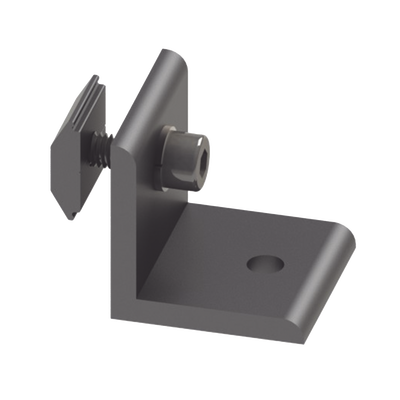 Grupo Conector L de Aluminio Anodizado 6005-T5