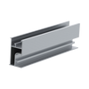 Riel 3 para montaje de módulos fotovoltaicos de aluminio anodizado de 4400mm.