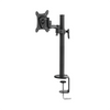 Montaje de Escritorio Articulado para Monitores de 13 a 27 / Soporta hasta 15 kg / Vesa 75 x 75 / 100 x 100 / Acero / Giro: 360°