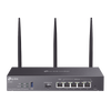 Router Omada VPN / SDN Multi-WAN Gigabit / 1 Puerto WAN SFP Gigabit / 1 Puerto WAN RJ45 Gigabit / 2 Puertos LAN RJ45 Gigabit / 2 Puertos Configurables LAN/WAN / 150,000 Sesiones Concurrentes / Administración Centralizada Omada o Stand-Alone