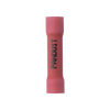 Conector de Empalme a Tope, Para Cables de 22 a 18 AWG, De Vinilo Aislado, Color Rojo, Paquete de 50 Piezas
