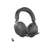 Jabra Evolve2 85, Auricular stereo versión MS con cancelación de ruido activa, dongle USB-A indicador de ocupado (Busylight)(28599-999-999)