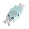 Módulo Acoplador LC Duplex, Para Fibra Multimodo, Color Aqua