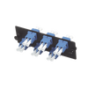 Placa Acopladora de Fibra Óptica FAP, con 6 Conectores LC Duplex (12 Fibras), para Fibra Monomodo OS1/OS2, Color Azul