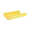 Canaleta FiberRunner 12X4, de PVC Rígido, Color Amarillo, 1.8 m de Largo