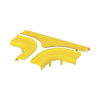 Tapa Opcional para Accesorio en T Horizontal FRT4X4YL, Color Amarillo