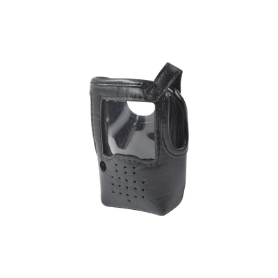 Funda Reforzada de Piel con Resistentes Correas y Fácil Acceso para Radios IC-F52/62.