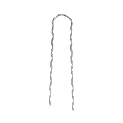 Remate Preformado para Fibra Óptica Figura 8, Span 100 m, para mensajero de acero con diámetro Φ 3.6 mm