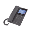 Teléfono IP Hotelero con pantalla LCD a color, 2 líneas SIP con 2 cuentas, codec Opus, IPV4/IPV6, color negro, con gestión en la nube GDMS