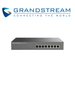 GRANDSTREAM GWN7701PA - Switch PoE no administrable/ 8 puertos Gigabit, todos PoE 802.3af/at/ Presupuesto PoE 145W, hasta 30W por puerto/ Capacidad 16 Gbps/ Plug & Play sin configuración/ Ideal telefonía IP, videovigilancia y APs