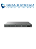 GRANDSTREAM GWN7806P - Switch administrable Capa 2+ empresarial/ 48 puertos Gigabit PoE 802.3af/at/ 6 SFP+ 10G/ Presupuesto PoE 360W/ Capacidad 216 Gbps/ VLAN, QoS, ARP Inspection y anti-DoS/ Gestión GWN.Cloud y GWN Manager