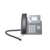 Teléfono IP Grado Operador, 4 líneas SIP con 2 cuentas, puertos Gigabit PoE, pantalla a color 2.4, codec Opus, IPV4/IPV6 con gestión en la nube GDMS