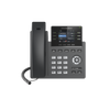Teléfono IP Grado Operador, 3 líneas SIP con 6 cuentas, puertos Gigabit,PoE, pantalla a color 2.4, codec Opus, IPV4/IPV6 con gestión en la nube GDMS