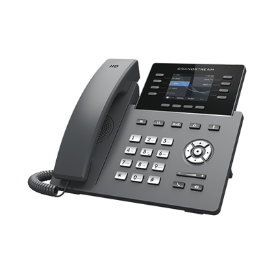 Teléfono IP Wi-Fi, Grado Operador, 8 líneas SIP con 4 cuentas, pantalla a color 2.8, puertos Gigabit, Bluetooth, PoE, codec Opus, IPV4/IPV6 con gestión en la nube GDMS