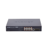 Switch Administrable Capa 2 de 8 Puertos PoE 802.3af/at Gigabit 140 W Max, 2 Puertos SFP, Modo Extendido Hasta 250 m.