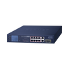 Switch No Administrable 8 Puertos Gigabit con Modo Extender a 250 m, 2 Puertos Uplink 10/100/1000 Mbps, 2 Puertos SFP