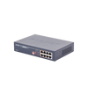 Switch PoE no Administrable, 8 Puertos 10/100/1000 Mbps con 4 Puertos PoE 802.3af/at, Modo Extender Hasta 250 mts