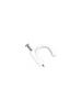 TCE LMG-NCC-7mm-W100 - Grapa de pared / Diámetro interno 7 mm / Altura 8.7 mm / Color blanco / Bolsa de 100 piezas
