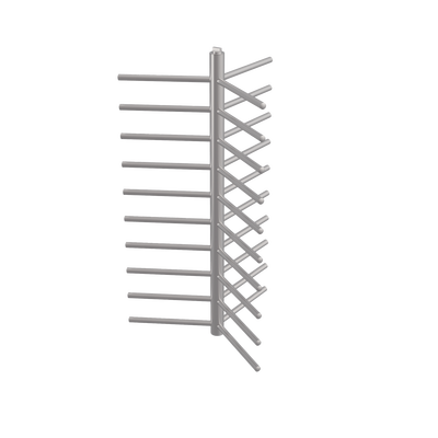 Eje Central de Refacción para Torniquete Hikvision de Cuerpo Completo DS-K3H4410 (Sencillo 1 Carril) / Acero Inoxidable