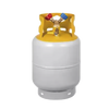 Cilindro/Tanque portátil 30 Libras / para contenido de refrigerante / Aires Acondicionados / Refrigeración / Climatización Automotriz.