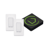 KIT HUB Controlador inteligente para dispositivos Zwave, Zigbee, Shelly, Lutron, incluye 1 HUB / 2 Atenuadores inteligentes On/Off Zwave