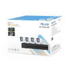 Kit TurboHD 1080p / DVR 4 Canales / 4 Cámaras Bala ColorVu con Micrófono Integrado / Fuente de Poder / Accesorios de Instalación