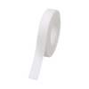 Rollo de Cinta de Contacto, de 15 Pies (4.5m) de Largo, 19.1 mm de Ancho, Color Blanco