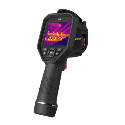 M11 - Cámara Termográfica Portátil Dual / Lente Térmico 6.2 mm (160 x 120) / Lente Óptico (8 Megapixel) / Pantalla Táctil 3.5 / WiFi / IP54 / Ranura MicroSD hasta 128Gb / Hasta 5 Horas de Funcionamiento Cont
