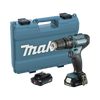 Taladro Combinado de 12Vcc, con tecnología CXT, (Incluye 2 Baterías y Cargador Rápido, Maletín plástico).