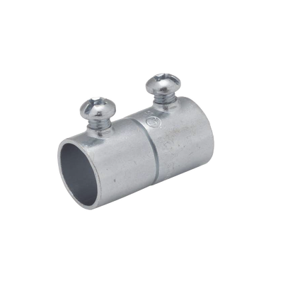 Cople de 1/2 (13 mm) para Pared Delgada con Tornillo.