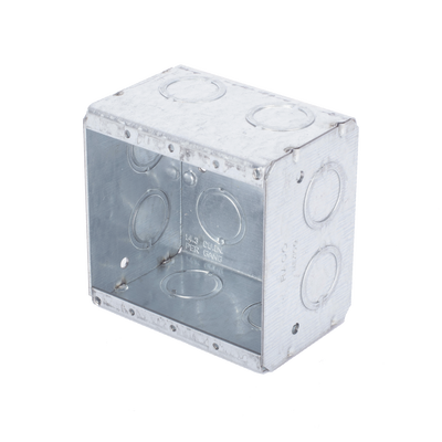 Caja Multigang de 2 Gangs/ Profundidad de 2-1/2/ 12 Entradas de 1/2 - 3/4.