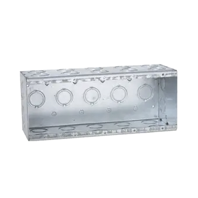 Caja Multigang de 5 Gangs/ Profundidad de 3-1/2/ 29 Entradas de 1/2 - 3/4.