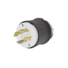 Clavija con Bloqueo de Media Vuelta Industrial 30 a 125/250 V CA / 3 Polos 4 Hilos / Nema L14-30P.