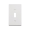 Placa para Interruptor de Palanca / Color Blanco.