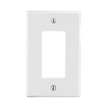 Tapa para Contacto Rectangular Color Blanco.