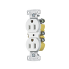 Contacto Duplex 15A 125V/ 2 Polos 3 Hilos/ Nema 5-15R/ Color Blanco.