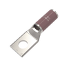Zapata Terminal de Compresión de Cobre Electrolítico Estañado de Cañón Corto para Tornillo de 1/2 y Calibre 4 AWG.