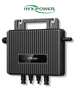 HYXIPOWER HYXM1000S - Microinversor Residencial / Potencia Salida 1000W / Comunicación SUB-1G / Conexión Hasta 2 Módulos /Protección IP67 / Diseño Tipo Gancho / Plug & Play SOLAR MCI1