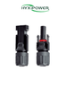 HYXIPOWER EPL01 - Par de Conectores MC4 para Módulos Fotovoltaicos / Protección conta Agua / Resistencia contra la tensión / Conector Hembra - Macho SOLAR MCI1