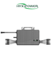 HYXIPOWER HYX-M2500D-SW - Microinversor Potencia Salida 2500W / Comunicación de monitoreo WIFI / Conexión Hasta 4 Módulos Solares / Protección IP67 / Diseño Tipo Gancho / Plug & Play / Compatible con Módulos Fotovoltaicos de 500 a 700 Watts