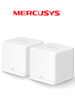 MERCUSYS Halo H30G2-pack - KIT de Sistema Inalámbrico H30G Mesh con doble banda 2.4GHz y 5GHz AC 1300Mbps, dos puertos 10/100/1000 Mbps, control vía aplicación y roaming continuo. TP9 MCI2